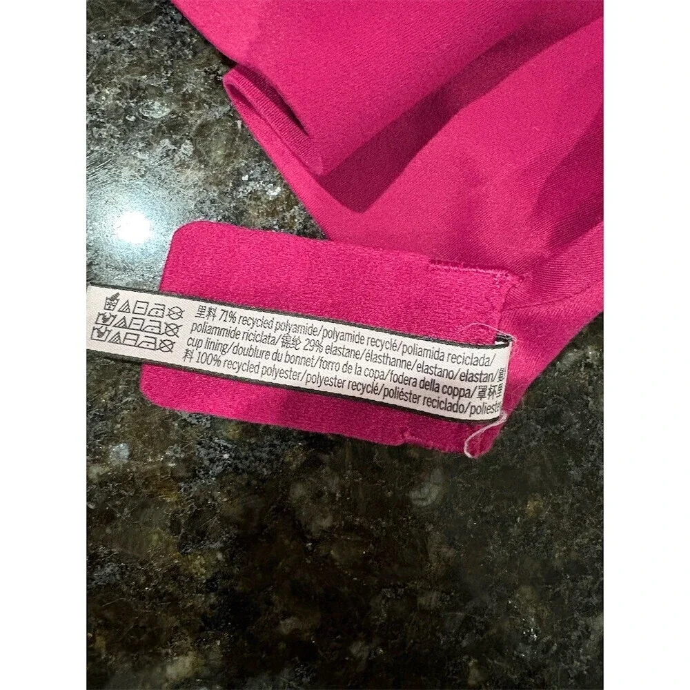 Victoria's Secret PINK T-Shirt Bra Womens 36D Pink Padded Underwire